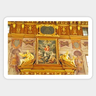 Goldener Saal im Rathaus Sticker